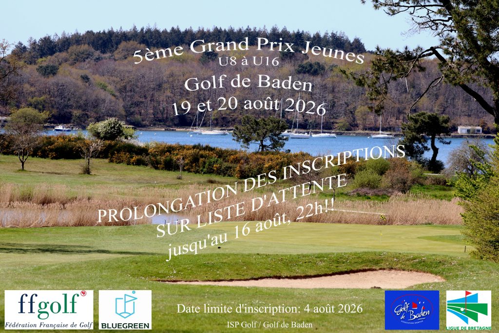 Mercredi 19 et Jeudi 20 août - Grand Prix Jeunes et Critérium -Prolongation des inscriptions sur liste d'attente -LISTES PRINCIPALES ET LISTE D'ATTENTE ( mise à jour du 14 août -10 h)